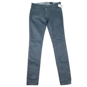 AG Adriano Goldschmied Jeans Women 27L Dusty Blue Legging Super Skinny AWS14HFWA